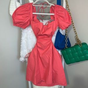 Beginning Boutique Penelope Mini Dress Hot Pink